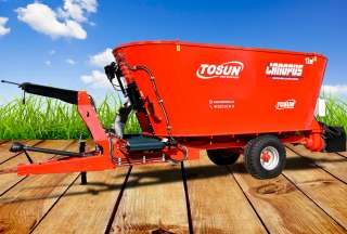 Вертикальныи кормораздатчик двухшнековыи CANOPUS 12m3 - FJB GROUP LLC