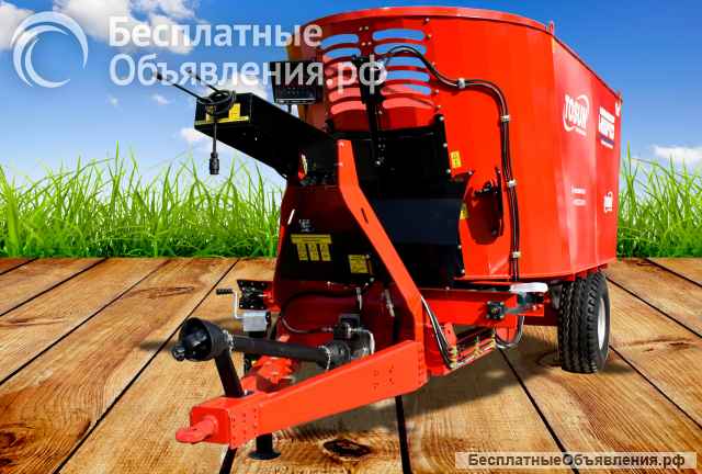Вертикальныи кормораздатчик двухшнековыи CANOPUS 12m3 - FJB GROUP LLC