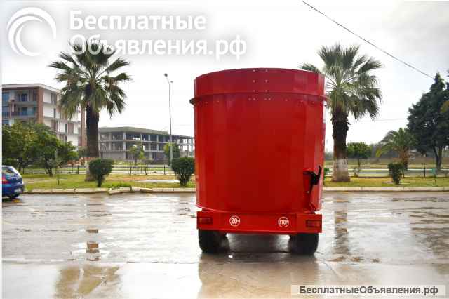 Вертикальный кормораздатчик двухшнековый CANOPUS 20m3 - FJB GROUP LLC