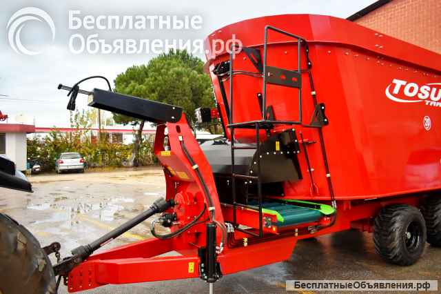 Вертикальный кормораздатчик двухшнековый CANOPUS 20m3 - FJB GROUP LLC