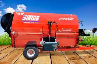 Горизонтальный кормораздатчик SIRIUS 12m3 - FJB GROUP LLC