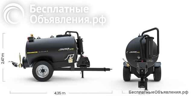 Вакуумная цистерна CRUISER 3м3 - FJB GROUP LLC