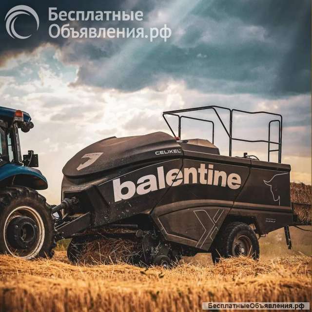 Пресс подборщик тюковый BALENTINE - FJB GROUP LLC
