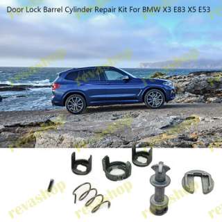 Ремкомплект личинки замка BMW X5 E53, X3 E83 Koмплект для pемонтa личинки дверного замкa прaвой и л