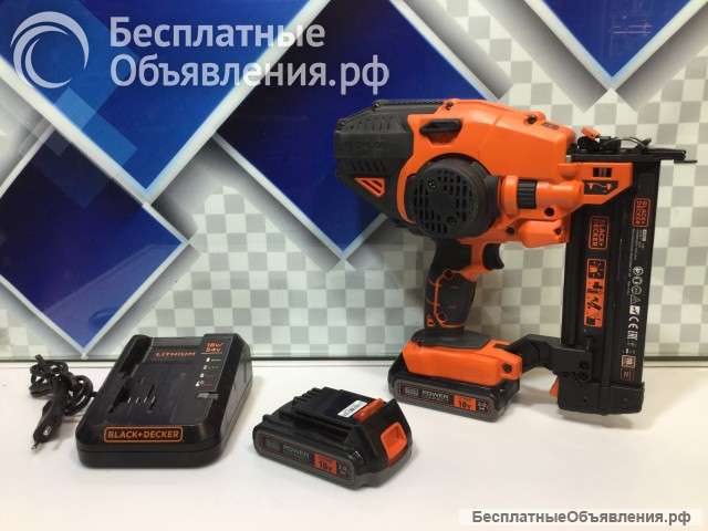 Пистолет шпилькозабивной black+decker bcng 01