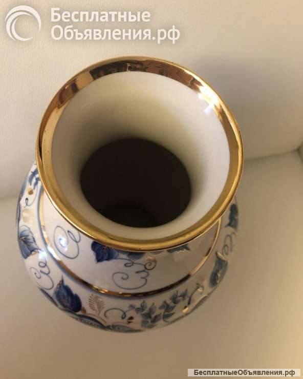 Ваза Гжель