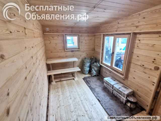 Баня-бочка Викинг под ключ