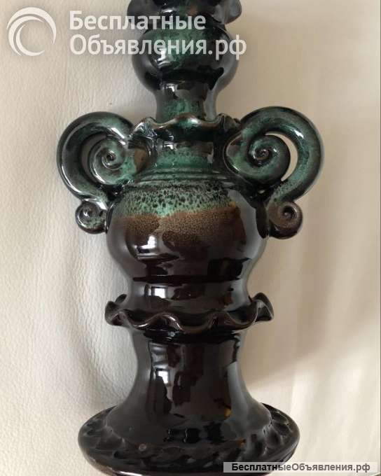 2 керамических подсвечника