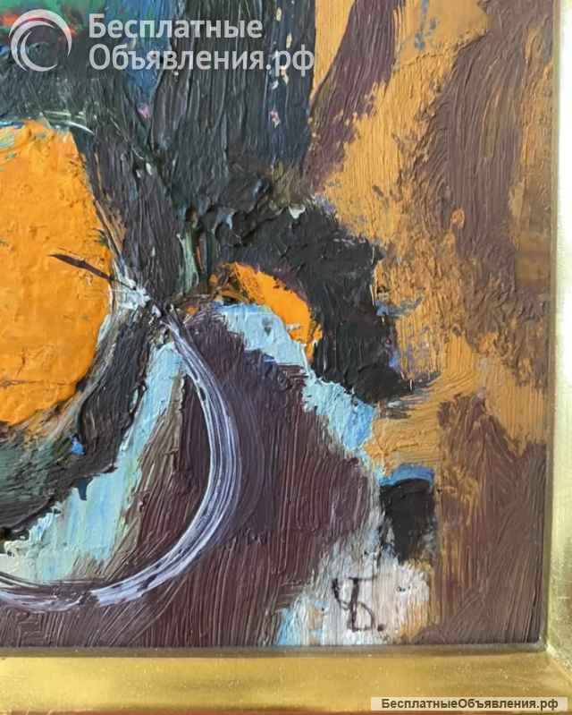 Картина Борис Четков « Натюрморт» 1969г