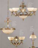 Люстры, торшеры, бра от "Vidrios Granada"