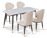 Стол обеденный Рио (DT-2849.2) - белый мрамор