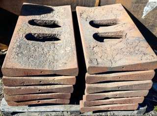 Плиты распорные 830*460 к щёковой дробилке СМД