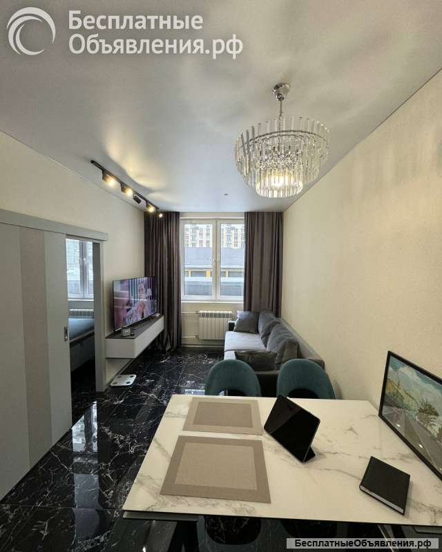 Отличная 1-комнатные апартаменты (евродвушка)