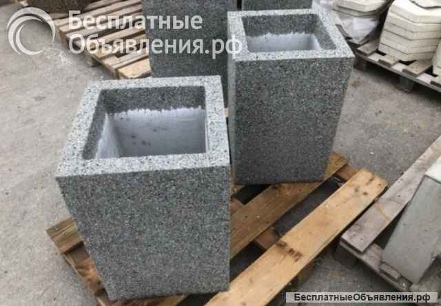 Вазон из бетона / кашпо из бетона