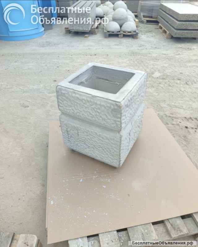 Урна из бетона / мусорный бак из бетона