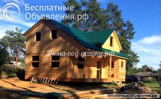Строительство дома из бруса доступное качество
