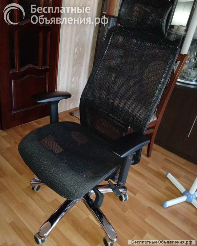 Офисное компьютерное кресло, сиденье-сетка