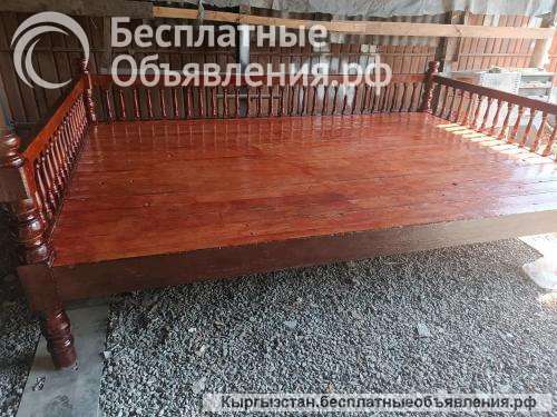Тапчан лакированный