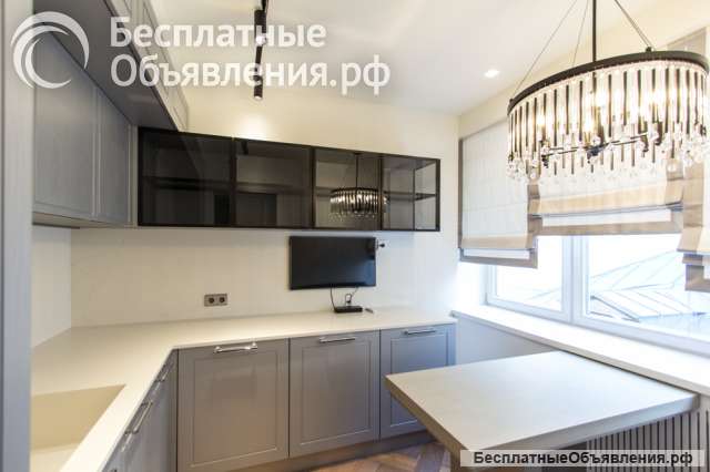 Двухуровневая квартира после ремонта в отреставрированном дореволюционном доме в ЦАО