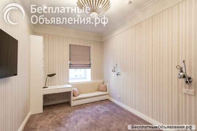 Двухуровневая квартира после ремонта в отреставрированном дореволюционном доме в ЦАО