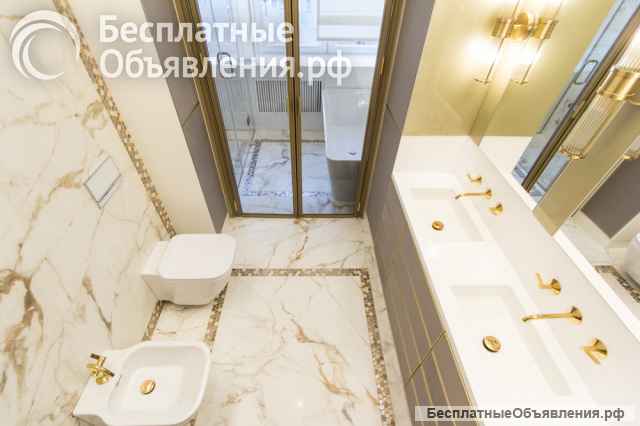 Двухуровневая квартира после ремонта в отреставрированном дореволюционном доме в ЦАО