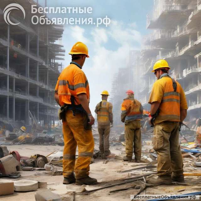 Разнорабочий на стройку