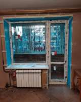 Остекление и установка дверей