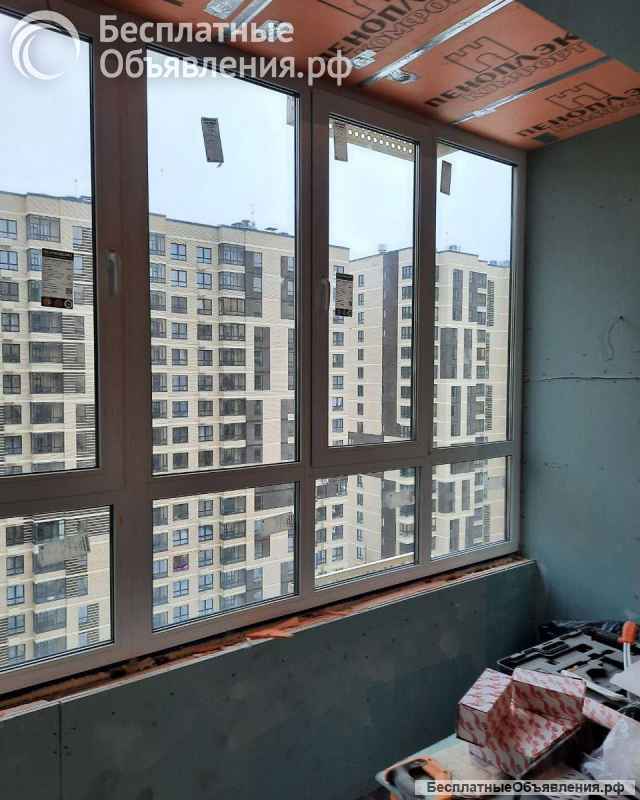 Остекление и установка дверей