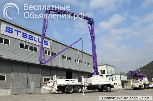 Автобетононасос STEELUS SPT41R4 шасси DAEWOO NOVUS CL8KR