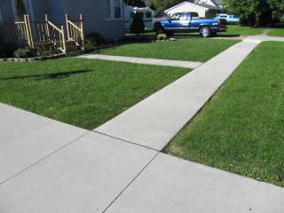 Бетонирование двора площадок