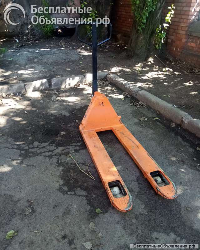 Гидравлическая тележка рохля б/у 2500 кг
