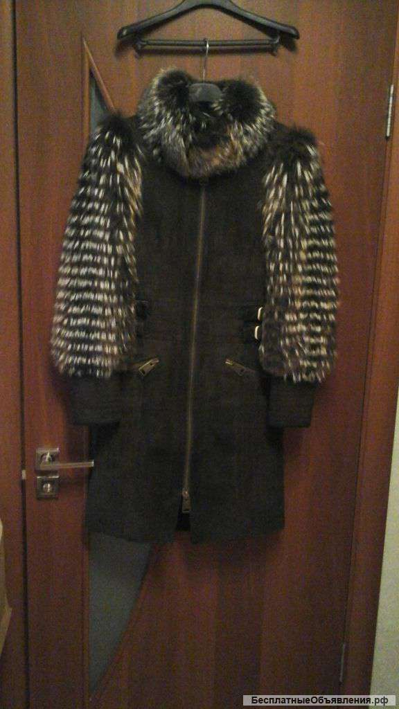 Женская дубленка