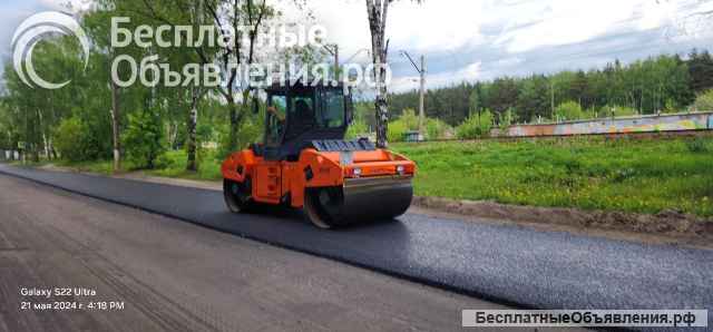 Укладка асфальта/ ямочный ремонт/ асфальтная крошка