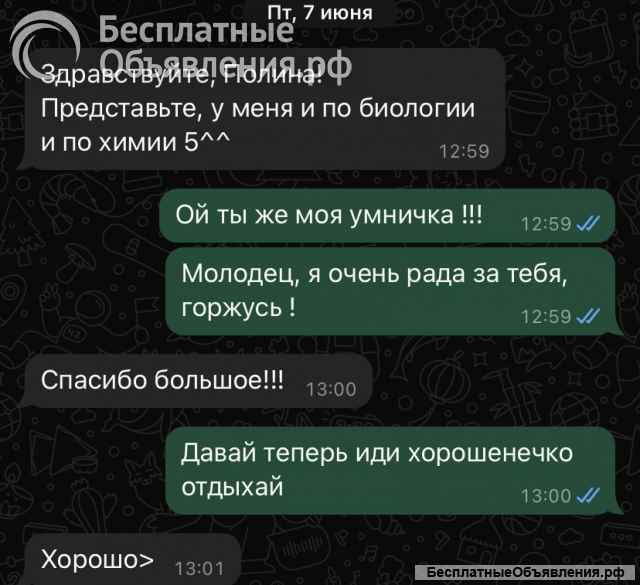Репетитор по химии ОГЭ/ЕГЭ