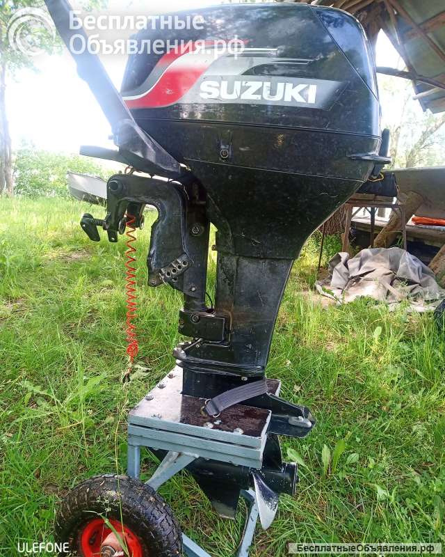 Лодка с мотором suzuki