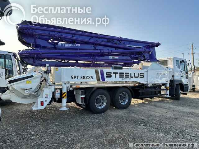 Автобетононасос STEELUS SPT38Z5 шасси DAEWOO NOVUS CL8CF