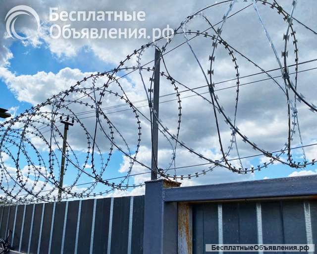 Своё производство и профессиональный монтаж колючих заграждений