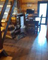 Двухэтажный коттедж из бруса недалеко от Минска