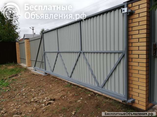Ворота для загородного дома