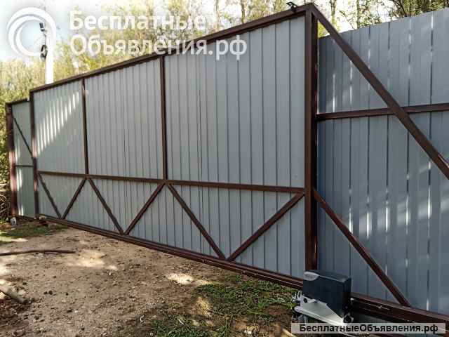 Ворота для загородного дома