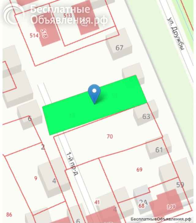 Земельный участок 5 соток в г.Тимашевск