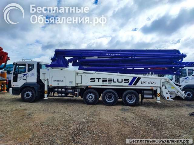 Автобетононасос STEELUS SPT43Z5 шасси DAEWOO NOVUS CL8KR