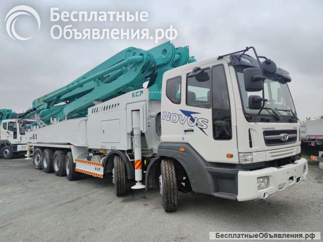 Автобетононасос KCP61ZX6170 на шасси DAEWOO NOVUS CR9C8 НОВЫЙ