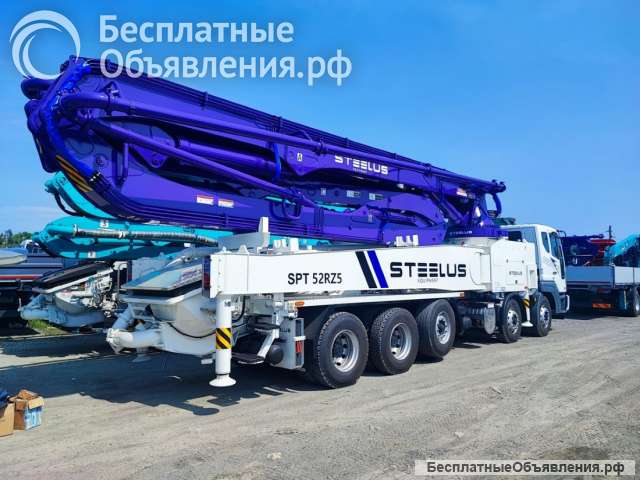 Автобетононасос STEELUS SPT52RZ5 шасси DAEWOO NOVUS CT9C8