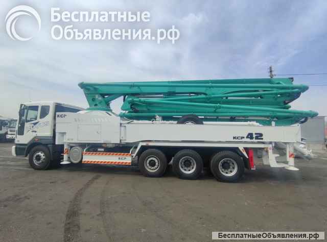 Автобетононасос KCP42ZX5170 на шасси DAEWOO NOVUS CL4D3 8х4