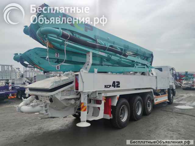 Автобетононасос KCP42ZX5170 на шасси DAEWOO NOVUS CL4D3 8х4