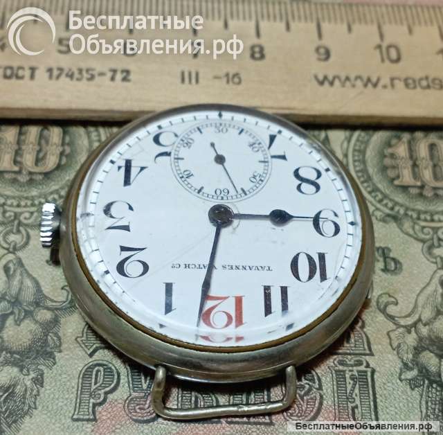 Мужские наручные часы Tavannes Watch Co. Швейцария