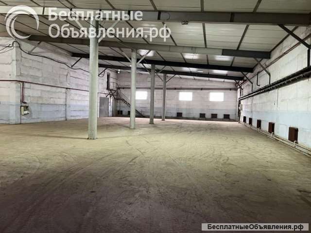 Сдам в аренду теплый склад 981,5 кв.м.