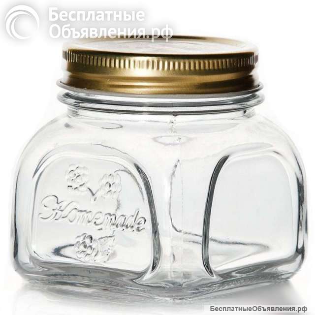 Банка стеклянная 300 мл новая