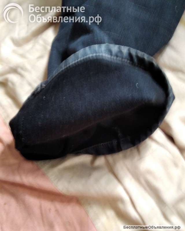 Джинсы теплые